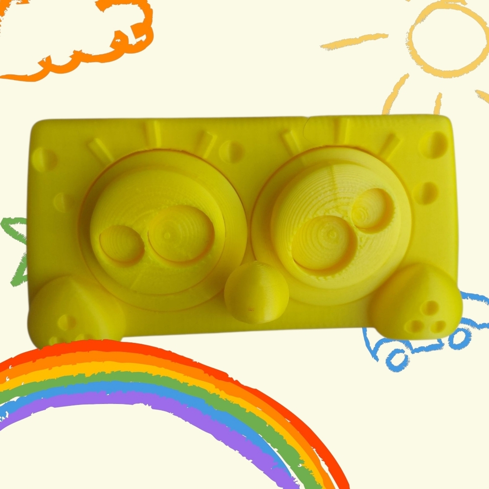 Spongebob Yellow Eyeglass Holder/Decor